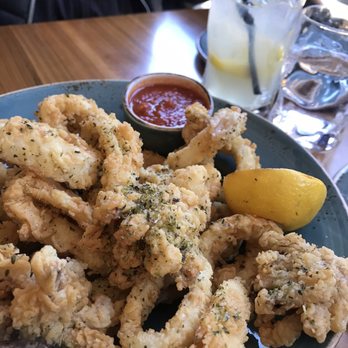 Amylos Taverna - Fried Calamari one of the best - Seafood Near Me - Astoria, New York