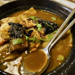 El 58 - Chicken gyoza in fish stew
