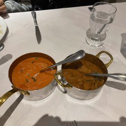 BayLeaf Redefined Indian Cuisine - Butter Chicken and chicken curry