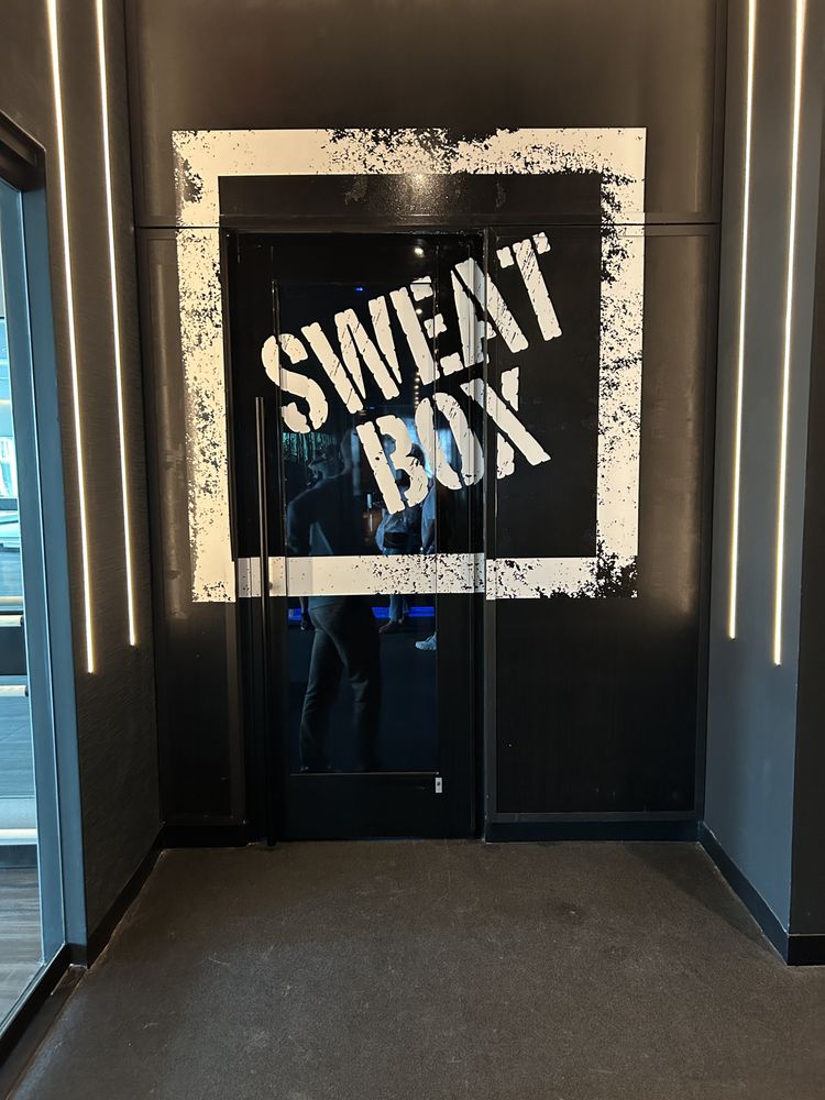 SweatBox - Reston Logo