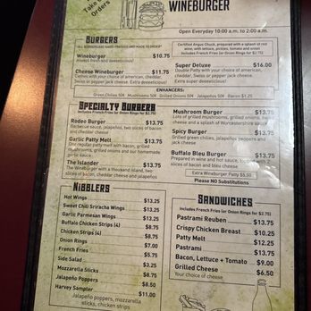 Harvey's Wineburger - Wine burger and sandwiches - Burgers Near Me - Phoenix, Arizona Harvey's Wineburger - Wine burger and sandwiches - Burgers Near Me - Phoenix, Arizona