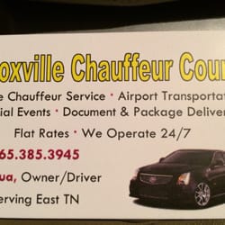 Knoxville Chauffeur Courier - Business card