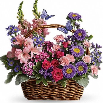 The Flower Cottage - A basket of country blooms - Florists Near Me - Locust Grove, Virginia The Flower Cottage - A basket of country blooms - Florists Near Me - Locust Grove, Virginia