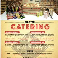 Big Star Sandwich - Let us cater your next event