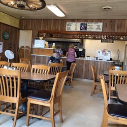 Wagon Wheel Cafe - Inside the ordering window Great food!
