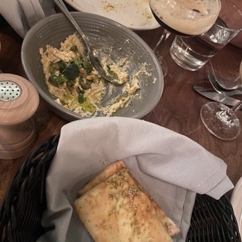 Ema - Toasted Almond & Garlic Dip. we dug in too fast for me to take an untouched photo - Mediterranean Near Me - Chicago, Illinois