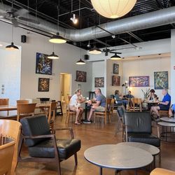 Conscious Cup Coffee Roasters - Seating area