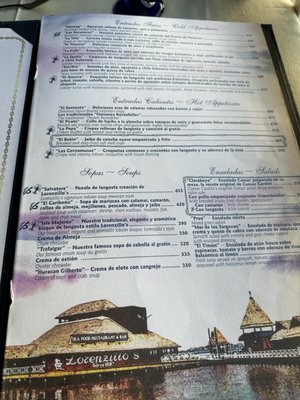 Menu photo 3 Lorenzillo's Cancún, ROO