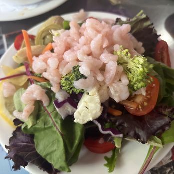 Hurricane Ron’s - Salad that came with our meal - Seafood Near Me - Astoria, Oregon Hurricane Ron’s - Salad that came with our meal - Seafood Near Me - Astoria, Oregon