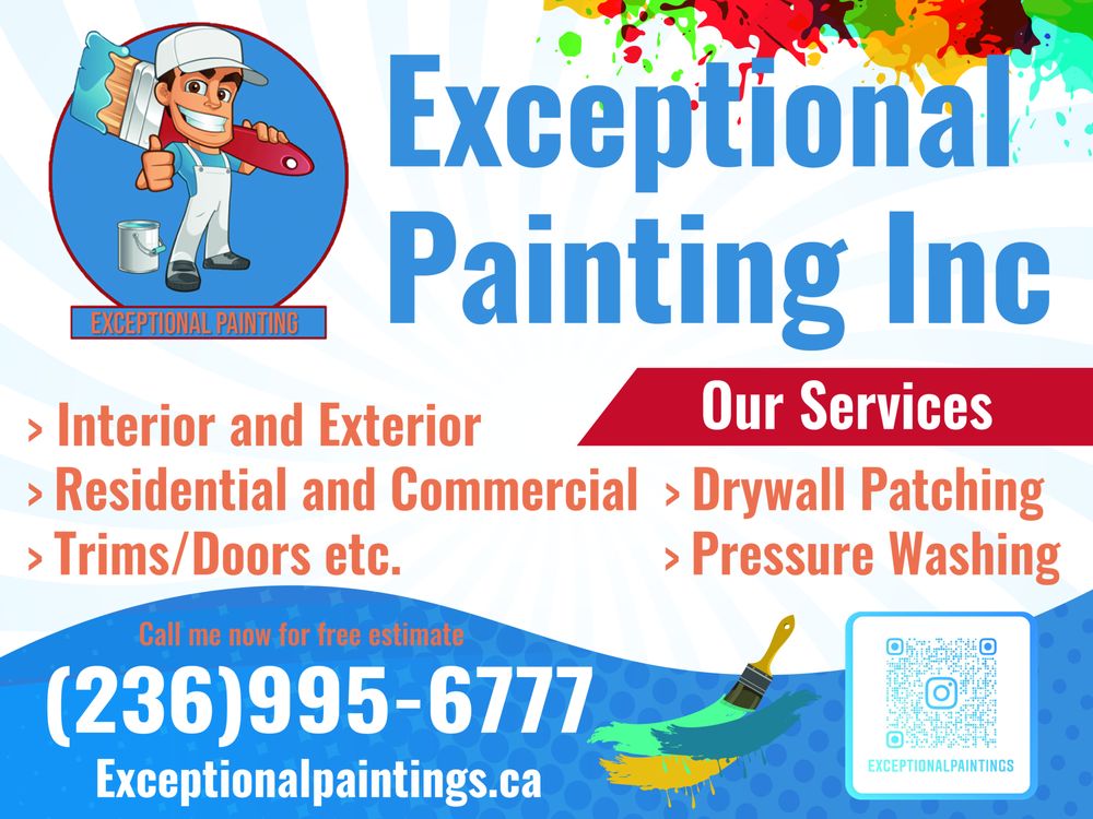 EXCEPTIONAL PAINTING Updated June 2024 Request Consultation 9888