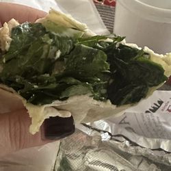 Deli Works - Chicken Caesar wrap...where's the chicken?