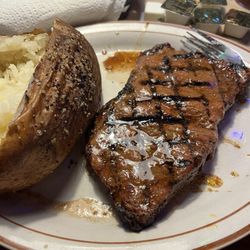 West Texas Roadhouse - Strip steak