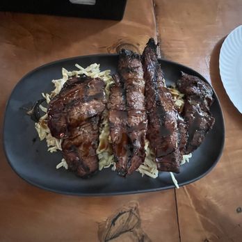 The Loft Tavern - a plate of ribs and cabbage - Bars Near Me - Ludlow, Vermont