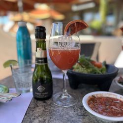 Carlitos Cafe Y Cantina - Cava split with blood orange