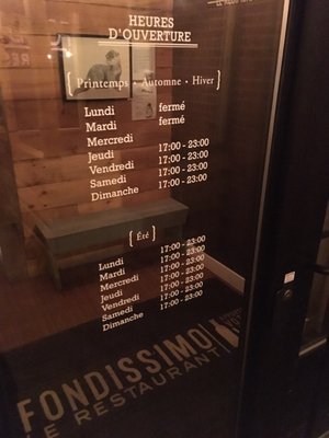 Menu photo 1 Fondissimo Magog, QC