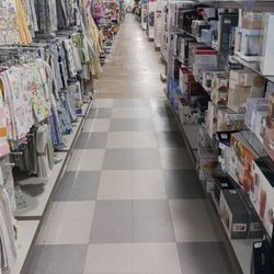 T J Maxx HomeGoods - Glassware and hand towels.