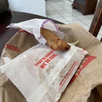 Jack in the Box - Sorry excuse for a 3 peice eggroll, I count one. - Fast Food Near Me - Corona, California Jack in the Box - Sorry excuse for a 3 peice eggroll, I count one. - Fast Food Near Me - Corona, California