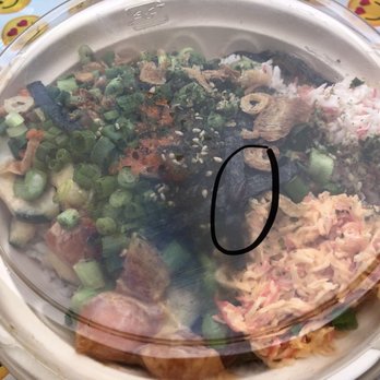 lcey Poki - Living bug found in my poke bowl. - Poke Near Me - San Jose, California