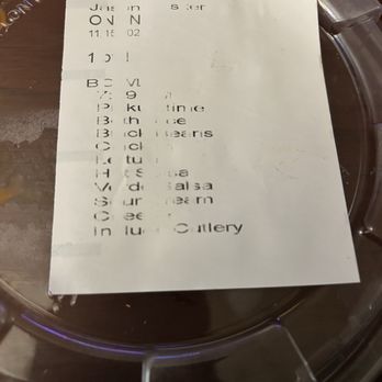 QDOBA Mexican Eats - This is a photo of my order... If you look really close you can see all of the stuff in the order... Hmmm... printer paper? - Mexican Near Me - Shiloh, Illinois