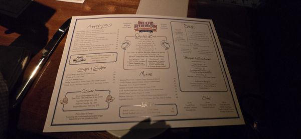 Menu photo 3 Blue Ribbon Las Vegas, NV Menu photo 3 Blue Ribbon Las Vegas, NV