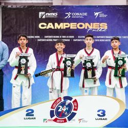 Villa's Tae Kwon Do - Joshua winning the Mexican National Championship