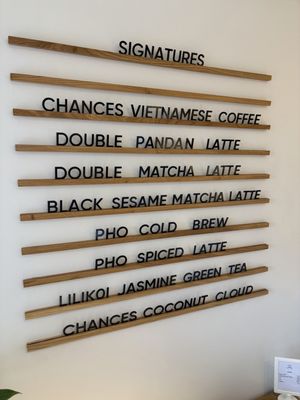 Menu photo 8 Chance’s Coffee San Diego, CA Menu photo 8 Chance’s Coffee San Diego, CA