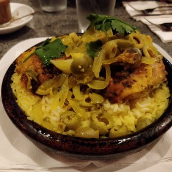 Cafe Paprika - Lemon Chicken Tagine - Mediterranean Near Me - Bridgton, Maine