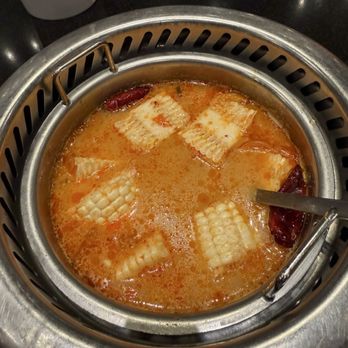 Haidilao Hotpot - Spicy Pork Soup Base - Chinese Near Me - Arcadia, California Haidilao Hotpot - Spicy Pork Soup Base - Chinese Near Me - Arcadia, California