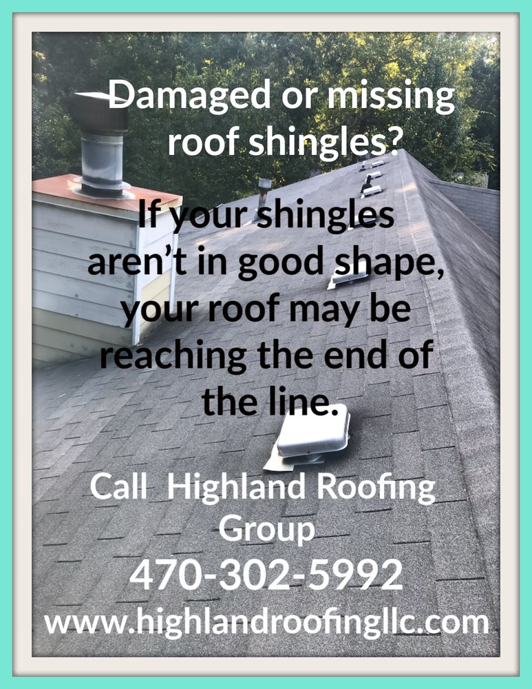 Slide of Highland Roofing Group
