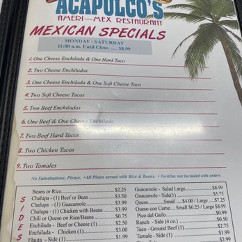 Acapulco Restaurant - Mexican Near Me - Desoto, Texas