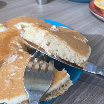 Country Griddle - Demonstrating the thickness of the pancakes - American Near Me - Goodyear, Arizona Country Griddle - Demonstrating the thickness of the pancakes - American Near Me - Goodyear, Arizona