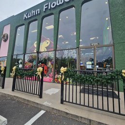 Exterior outside entrance of Kuhn Flowers - Jacksonville, Florida Exterior outside entrance of Kuhn Flowers - Jacksonville, Florida