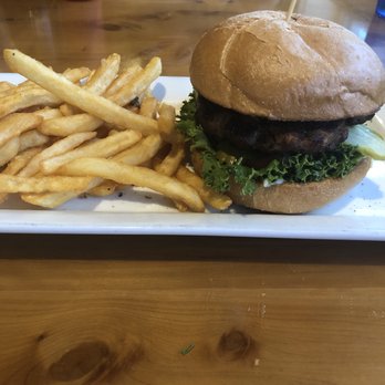 CJ's Beach House - My sad Blue Cheese burger...very sad. - Seafood Near Me - Blaine, Washington CJ's Beach House - My sad Blue Cheese burger...very sad. - Seafood Near Me - Blaine, Washington