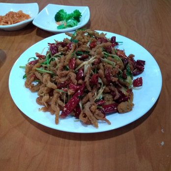 Yang Di Chun BBQ - Deep fried beef with chili - Chinese Near Me - Syracuse, New York Yang Di Chun BBQ - Deep fried beef with chili - Chinese Near Me - Syracuse, New York