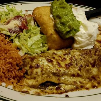 El Novillero - You Choose 2 Items: Carnitas chimichanga and verde pork enchilada - Mexican Near Me - Sacramento, California El Novillero - You Choose 2 Items: Carnitas chimichanga and verde pork enchilada - Mexican Near Me - Sacramento, California