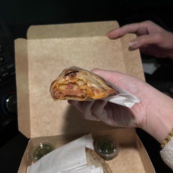 Cafe Buenos Aires - Chorizo Empanada - Coffee & Tea Near Me - Emeryville, California