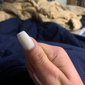 KW Nail Lounge - You can see the paint is not near the cuticle since she wiped it off. - Nail Salons Near Me - Redlands, California KW Nail Lounge - You can see the paint is not near the cuticle since she wiped it off. - Nail Salons Near Me - Redlands, California