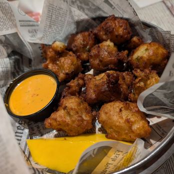 Hula Bay Club - CONCH FRITTERS - Seafood Near Me - Tampa, Florida Hula Bay Club - CONCH FRITTERS - Seafood Near Me - Tampa, Florida