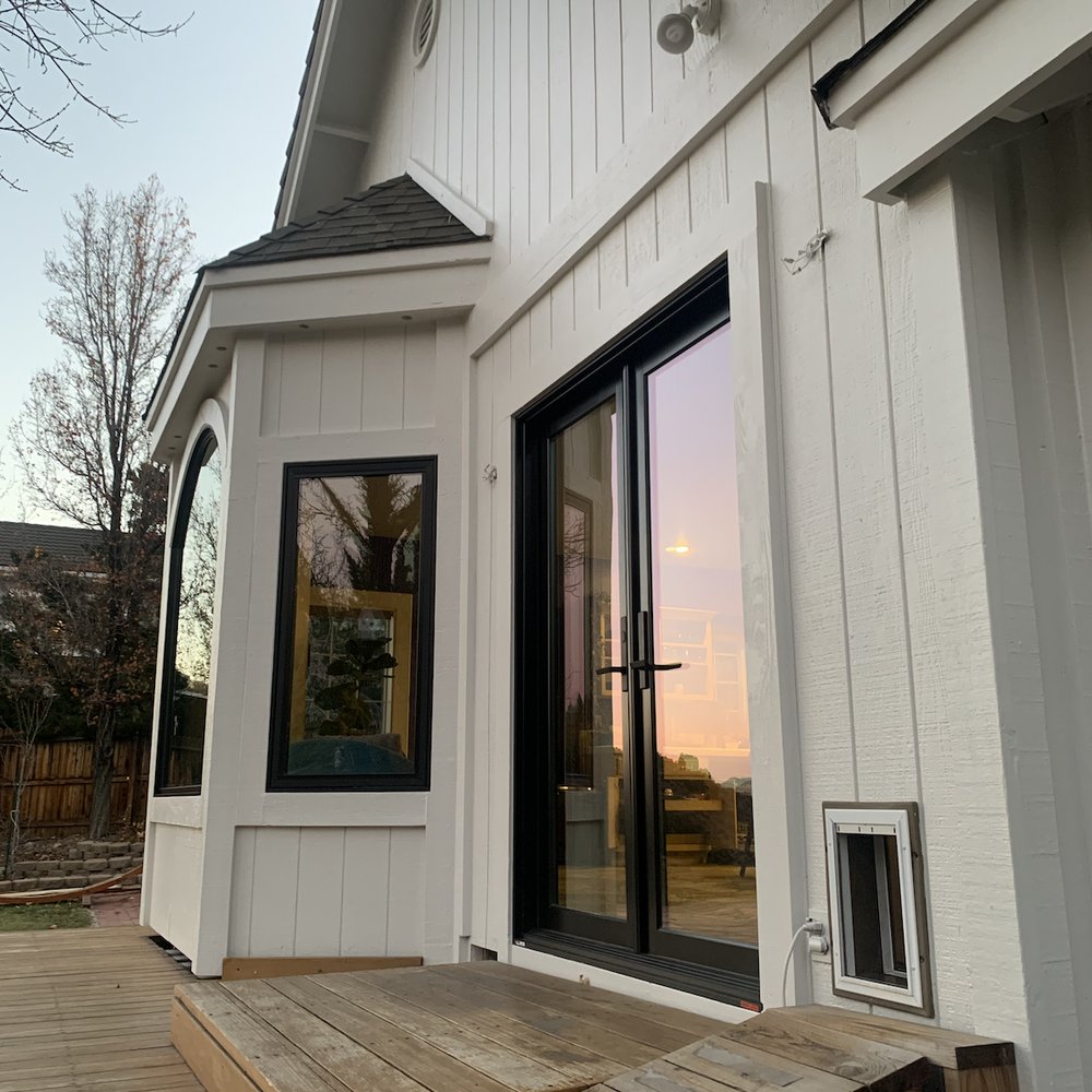 exterior painting of our house.