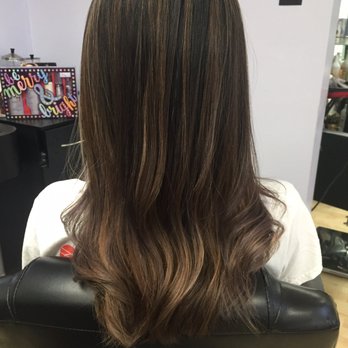 iHair Salon - Ash brown balayage - Hair Salons Near Me - Vienna, Virginia