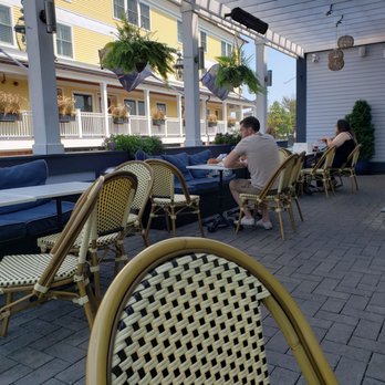 Sift Bake Shop - Outdoor seating,  and another level at the top too - Bakeries Near Me - Mystic, Connecticut