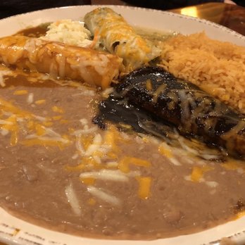 Rancho Corona - Enchiladas Tres Amigas. Nice variety, but mole was too sweet and meats were all a little dry. - Mexican Near Me - Northborough, Massachusetts Rancho Corona - Enchiladas Tres Amigas. Nice variety, but mole was too sweet and meats were all a little dry. - Mexican Near Me - Northborough, Massachusetts