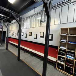 Boise Cities Krav Maga - Law Enforcement dedication wall along with every Jr and Adult who has earned their respective Black Belt in the last 18 years!