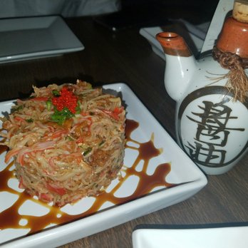 Kae Sushi - Kanikama Crunch Salad... my favorite part of the meal. - Sushi Bars Near Me - Coral Gables, Florida