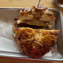 The Big Daddy on Jalacheverything Bagel The Big Daddy on Jalacheverything Bagel