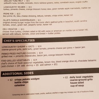 Turners - a menu on a wooden table - New American Near Me - Leesburg, Florida Turners - a menu on a wooden table - New American Near Me - Leesburg, Florida