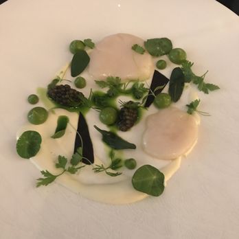 Frog By Adam Handling - The best dish of the night! Caviar and scallops! - Modern European Near Me - London, XGL Frog By Adam Handling - The best dish of the night! Caviar and scallops! - Modern European Near Me - London, XGL