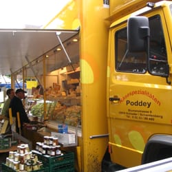 Käsespezialitäten Poddey - auf dem Wochenmarkt