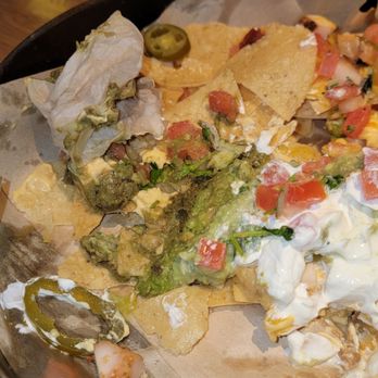 BJ's Restaurant & Brewhouse - Paper found in our nachos. - New American Near Me - West Palm Beach, Florida