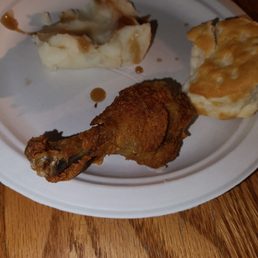Tiny piece of chicken